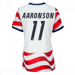 United States Brenden Aaronson #11 Soccer Jerseys Home Stadium Shirt for Women World Cup 2026 Short Sleeve