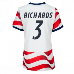 United States Chris Richards #3 Soccer Jerseys Home Stadium Shirt for Women World Cup 2026 Short Sleeve