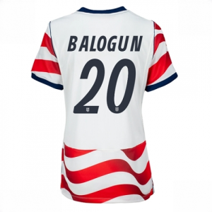 United States Folarin Balogun #20 Soccer Jerseys Home Stadium Shirt for Women World Cup 2026 Short Sleeve