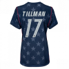 United States Malik Tillman #17 Soccer Jerseys Away Stadium Shirt for Women World Cup 2026 Short Sleeve