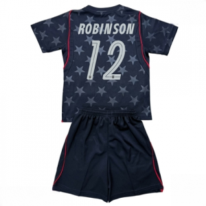 United States Miles Robinson #12 Cheap Away Stadium Kit for Kids World Cup 2026 Sale (+ pants)