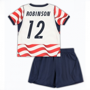 United States Miles Robinson #12 Cheap Home Stadium Kit for Kids World Cup 2026 Sale (+ pants)
