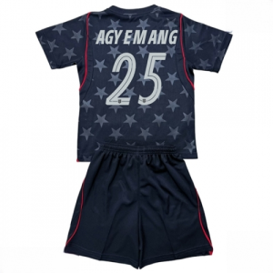 United States Patrick Agyemang #25 Cheap Away Stadium Kit for Kids World Cup 2026 Sale (+ pants)