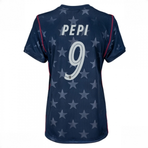 United States Ricardo Pepi #9 Soccer Jerseys Away Stadium Shirt for Women World Cup 2026 Short Sleeve