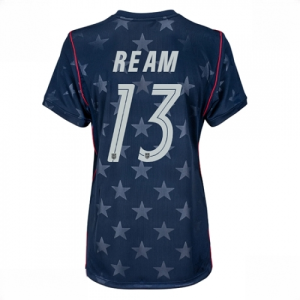 United States Tim Ream #13 Soccer Jerseys Away Stadium Shirt for Women World Cup 2026 Short Sleeve