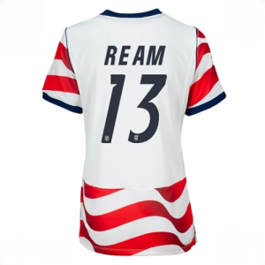United States Tim Ream #13 Soccer Jerseys Home Stadium Shirt for Women World Cup 2026 Short Sleeve
