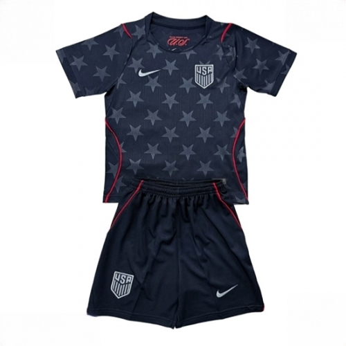 United States Weston McKennie #8 Cheap Away Stadium Kit for Kids World Cup 2026 Sale (+ pants) - Image 2