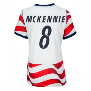 United States Weston McKennie #8 Soccer Jerseys Home Stadium Shirt for Women World Cup 2026 Short Sleeve