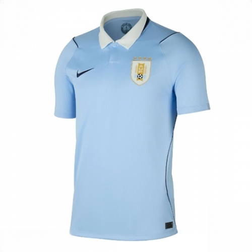 Uruguay Men Home Stadium Shirt World Cup 2026 Short Sleeve