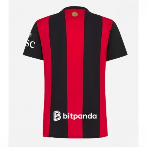Buy Women AC Milan Cheap Home Stadium Shirt 2026-27 black and red 2 For Sale Women AC Milan Cheap Home Stadium Shirt 2026-27 black and red 2