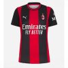 Buy Women AC Milan Cheap Home Stadium Shirt 2026-27 black and red 3 For Sale Women AC Milan Cheap Home Stadium Shirt 2026-27 black and red 3