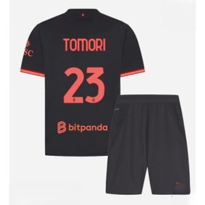 For Sale  AC Milan Fikayo Tomori #23 Cheap Third Stadium Kit for Kids 2026-27 Football shirts sale 145