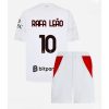 For Sale  AC Milan Rafael Leao #10 Cheap Away Stadium Kit for Kids 2026-27 Football shirts sale 3