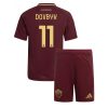 AS Roma Artem Dovbyk #11 Home Stadium Kit for Kids 2024-25