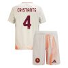 AS Roma Bryan Cristante #4 Away Stadium Kit for Kids 2024-25