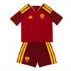 For Sale  AS Roma Cheap Home Stadium Kit for Kids 2026-27 Short Sleeve Top & Shorts 3