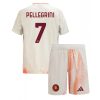 AS Roma Lorenzo Pellegrini #7 Away Stadium Kit for Kids 2024-25