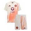 AS Roma Lorenzo Pellegrini #7 Away Stadium Kit for Kids 2024-25