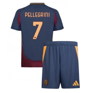 AS Roma Lorenzo Pellegrini #7 Third Stadium Kit for Kids 2024-25