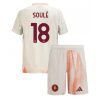 AS Roma Matias Soule #18 Away Stadium Kit for Kids 2024-25