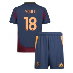 AS Roma Matias Soule #18 Third Stadium Kit for Kids 2024-25
