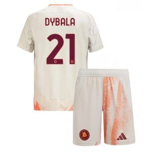 AS Roma Paulo Dybala #21 Away Stadium Kit for Kids 2024-25