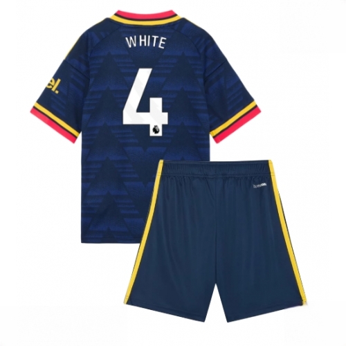 Buy Cheap Arsenal Ben White #4 Away Stadium Kit for Kids 2026-27 football kit set For Sale Cheap Arsenal Ben White #4 Away Stadium Kit for Kids 2026-27 football kit set