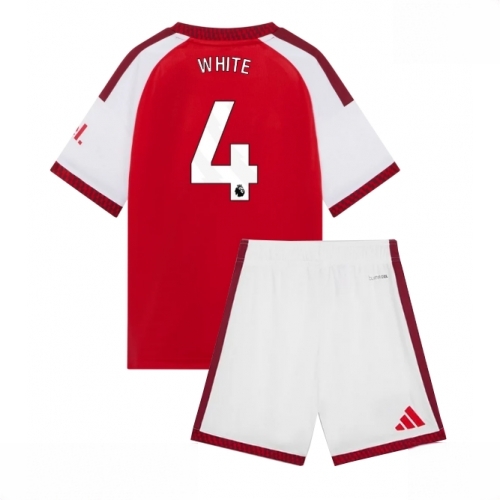 Buy Cheap Arsenal Ben White #4 Home Stadium Kit for Kids 2026-27 football kit set For Sale Cheap Arsenal Ben White #4 Home Stadium Kit for Kids 2026-27 football kit set