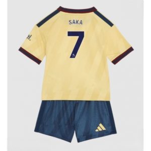 For Sale  Arsenal Bukayo Saka #7 Cheap Third Stadium Kit for Kids 2026-27 UK Sale