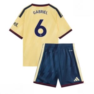 Buy Cheap Arsenal Gabriel Magalhaes #6 Third Stadium Kit for Kids 2026-27 football kit set For Sale Cheap Arsenal Gabriel Magalhaes #6 Third Stadium Kit for Kids 2026-27 football kit set