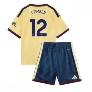 For Sale  Cheap Arsenal Jurrien Timber #12  Third Stadium Kit for Kids 2026-27 football kit set