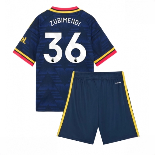 Buy Cheap Arsenal Martin Zubimendi #36 Away Stadium Kit for Kids 2026-27 football kit set For Sale Cheap Arsenal Martin Zubimendi #36 Away Stadium Kit for Kids 2026-27 football kit set