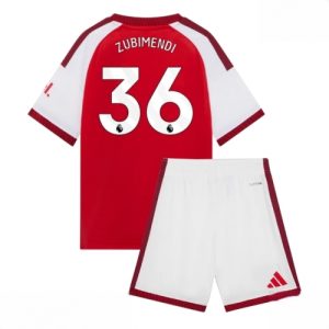 For Sale  Cheap Arsenal Martin Zubimendi #36  Home Stadium Kit for Kids 2026-27 football kit set