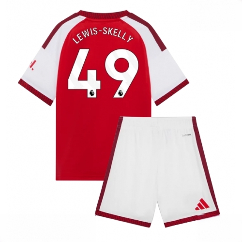 Buy Cheap Arsenal Myles Lewis-Skelly #49 Home Stadium Kit for Kids 2026-27 football kit set For Sale Cheap Arsenal Myles Lewis-Skelly #49 Home Stadium Kit for Kids 2026-27 football kit set