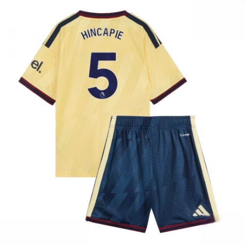 Buy Cheap Arsenal Piero Hincapie #5 Third Stadium Kit for Kids 2026-27 football kit set For Sale Cheap Arsenal Piero Hincapie #5 Third Stadium Kit for Kids 2026-27 football kit set