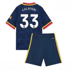 For Sale  Cheap Arsenal Riccardo Calafiori #33  Away Stadium Kit for Kids 2026-27 football kit set