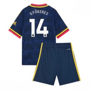 For Sale  Cheap Arsenal Viktor Gyokeres #14  Away Stadium Kit for Kids 2026-27 football kit set