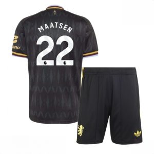 Buy Aston Villa Ian Maatsen #22 Cheap Away Stadium Kit for Kids 2026-27 On Sale For Sale Aston Villa Ian Maatsen #22 Cheap Away Stadium Kit for Kids 2026-27 On Sale