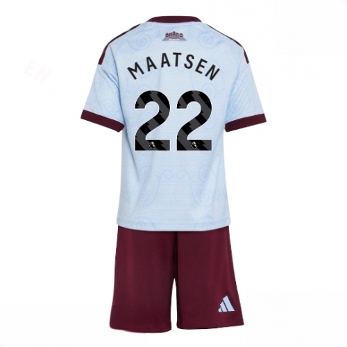 Buy Aston Villa Ian Maatsen #22 Cheap Third Stadium Kit for Kids 2026-27 On Sale For Sale Aston Villa Ian Maatsen #22 Cheap Third Stadium Kit for Kids 2026-27 On Sale