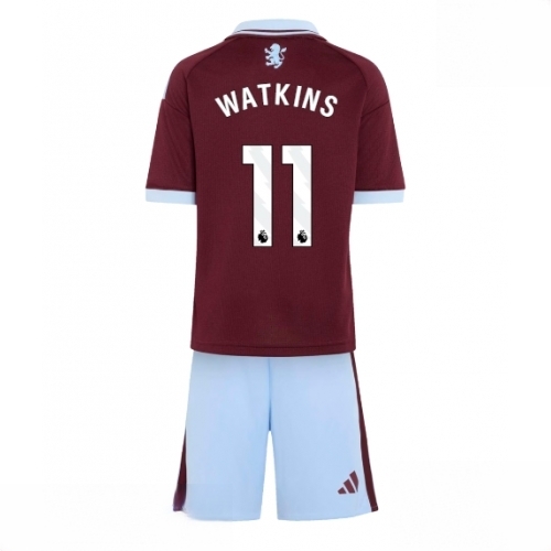 Buy Aston Villa Ollie Watkins #11 Cheap Home Stadium Kit for Kids 2026-27 On Sale For Sale Aston Villa Ollie Watkins #11 Cheap Home Stadium Kit for Kids 2026-27 On Sale