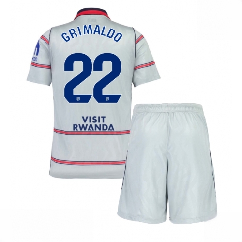 Buy Atletico Madrid Alejandro Grimaldo #22 Cheap Third Stadium Kit Kids football kit set 2026-27 For Sale Atletico Madrid Alejandro Grimaldo #22 Cheap Third Stadium Kit Kids football kit set 2026-27