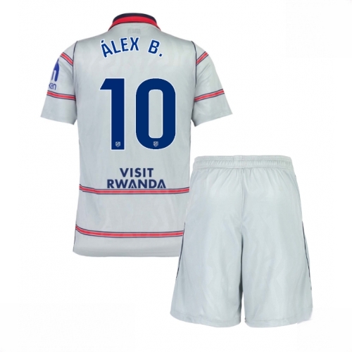 Buy Atletico Madrid Alex Baena #10 Cheap Third Stadium Kit Kids football kit set 2026-27 For Sale Atletico Madrid Alex Baena #10 Cheap Third Stadium Kit Kids football kit set 2026-27