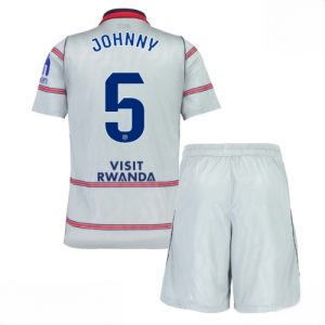 Buy Atletico Madrid Johnny Cardoso #5 Cheap Third Stadium Kit Kids football kit set 2026-27 For Sale Atletico Madrid Johnny Cardoso #5 Cheap Third Stadium Kit Kids football kit set 2026-27