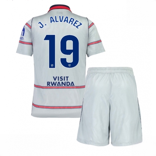Buy Atletico Madrid Julian Alvarez #19 Cheap Third Stadium Kit Kids football kit set 2026-27 For Sale Atletico Madrid Julian Alvarez #19 Cheap Third Stadium Kit Kids football kit set 2026-27