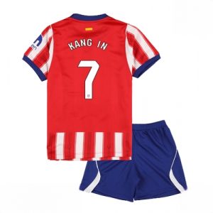 Buy Atletico Madrid Lee Kang-in #7 Cheap Home Stadium Kit Kids football kit set 2026-27 For Sale Atletico Madrid Lee Kang-in #7 Cheap Home Stadium Kit Kids football kit set 2026-27