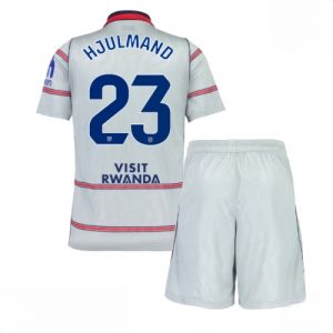 Buy Atletico Madrid Morten Hjulmand #23 Cheap Third Stadium Kit Kids football kit set 2026-27 For Sale Atletico Madrid Morten Hjulmand #23 Cheap Third Stadium Kit Kids football kit set 2026-27