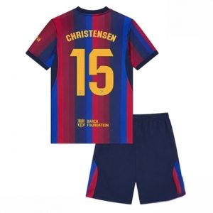Buy Barcelona Andreas Christensen #15 Cheap Home Stadium Kit for Kids 2026-27 Jersey Set with Shorts For Sale Barcelona Andreas Christensen #15 Cheap Home Stadium Kit for Kids 2026-27 Jersey Set with Shorts