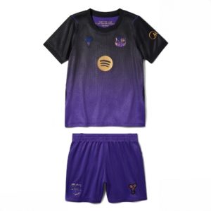 For Sale  Barcelona Cheap Away Stadium Kit for Kids 2026-27 Jersey Shorts Set