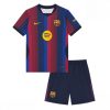 For Sale  Barcelona Eric Garcia #24 Cheap Home Stadium Kit for Kids 2026-27  Jersey Set with Shorts 4