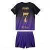 Buy Barcelona Fermin Lopez #7 Cheap Away Stadium Kit for Kids 2026-27 Jersey Set with Shorts 3 For Sale Barcelona Fermin Lopez #7 Cheap Away Stadium Kit for Kids 2026-27 Jersey Set with Shorts 3